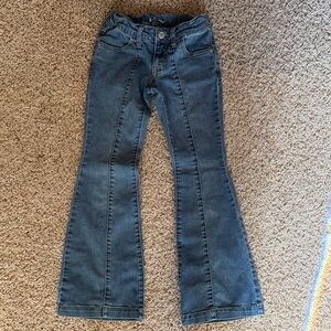 Art Class Girls Low-Rise Flare Jeans - Size 7